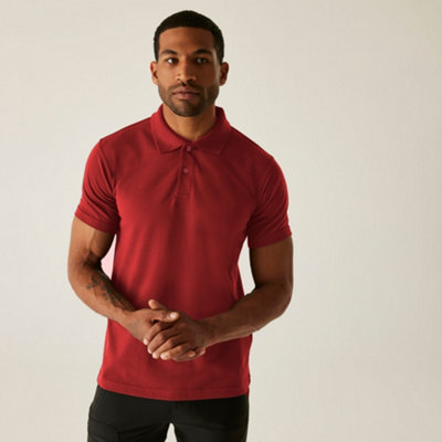 Regatta Professional Red Pro 50/50 Pique Polo Size 9 B&Q