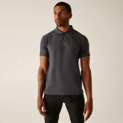 Regatta Professional Grey Pro 50/50 Pique Polo Size 9 B&Q