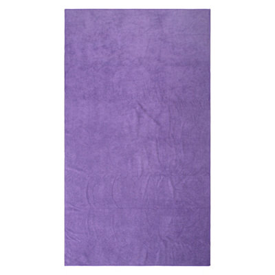 Mountain Warehouse Giant Micro-Towelling Towel Dark Purple (One Size) from B&Q