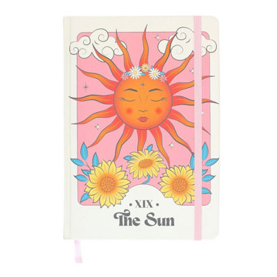  - Something Different The Sun Celestial A5 Notebook Pink/yellow/orange (One Size)