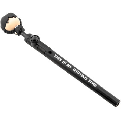 B&Q Black/White Wednesday Ballpoint Pen (15Cm) 15Cm