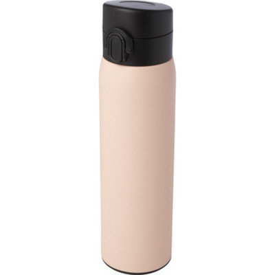 Sika Stainless Steel Insulated 450Ml Thermal Flask Pale Blush Pink (One Size) from B&Q