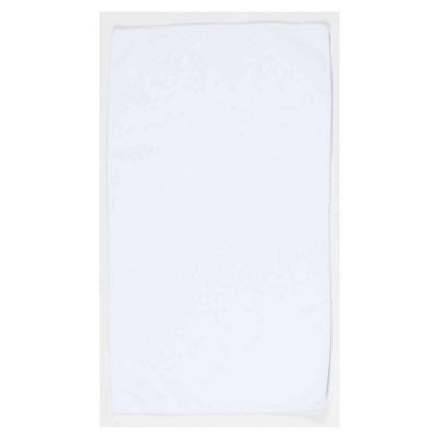 Towel City Microfibre Guest Towel White (One Size) from B&Q