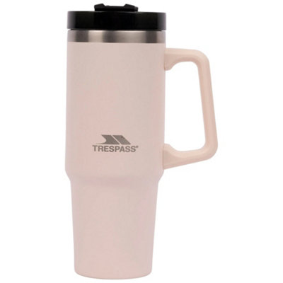 B&Q Pink Tresp Bigup Stainless Steel Mug Dusty (One ) 887Ml
