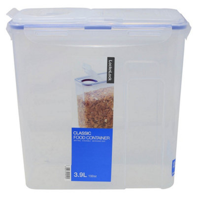  - Lock & Lock Cereal Dispenser Clear (247mm X 111mm X 245mm)
