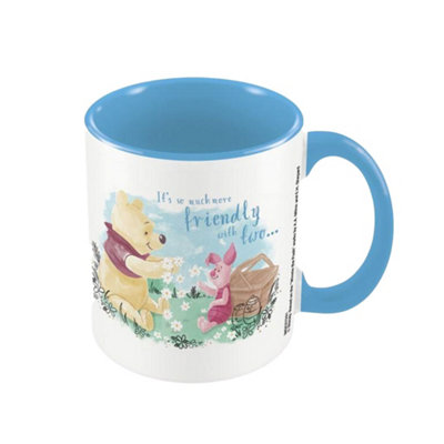 Winnie The Pooh Cloud Mug White/blue (One Size) from B&Q