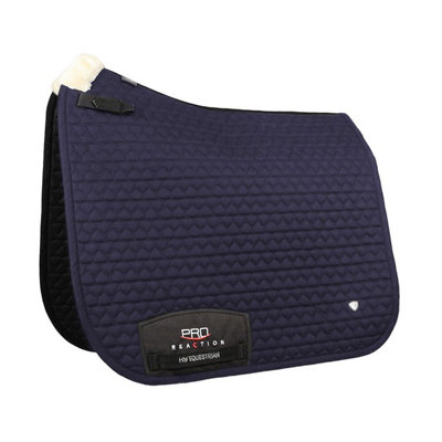 Hy Pro Reaction Horse Dressage Saddlepad Navy (Pony/cob) from B&Q