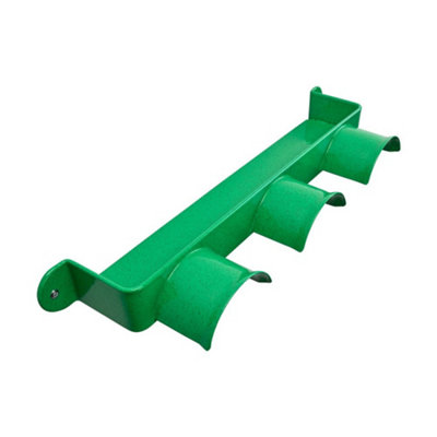 Stubbs Shelfie Bridle Rack Green (One Size) from B&Q