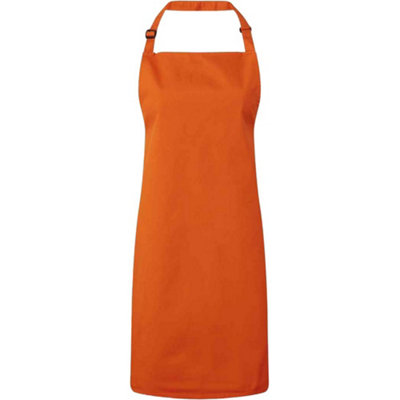 Premier (One Size, Orange) Unisex Adult Colours Full Apron - Image 5