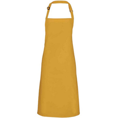 Premier Unisex Adult Colours Full Apron - Mustard - Image 4