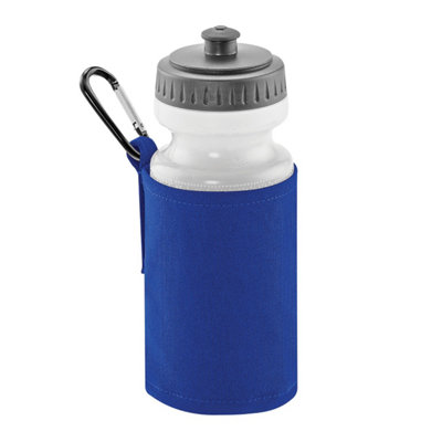 Quadra Water Bottle And Holder Bright Royal Blue (One Size)