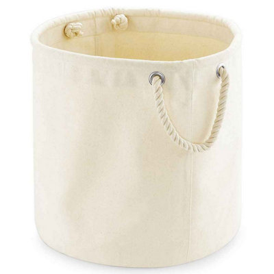 Westford Mill Heavy Canvas Storage Bag Natural (S) from B&Q