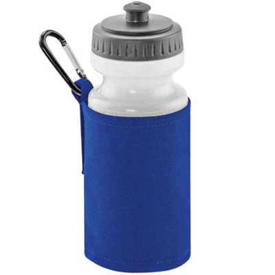 Quadra Water Bottle And Holder Bright Royal Blue (One Size)