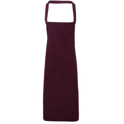  - Premier Unisex Adult Cotton Bibbed Apron