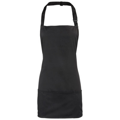 Premier Colours 2 In 1 Full Apron - Black - Image 5