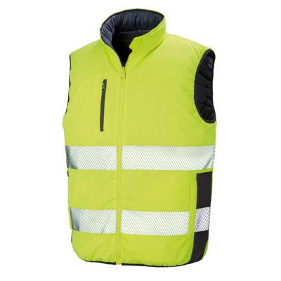 Safe-Guard By Result Unisex Adult Soft Touch Reversible Gilet