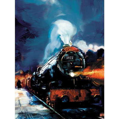 Harry Potter Hogwarts Express Painted Canvas Print - Image 5