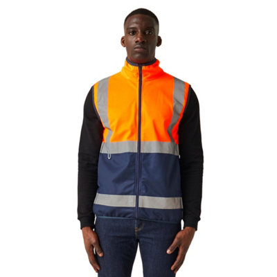  - Regatta Professional Mens Full Zip Hi-Vis Vest