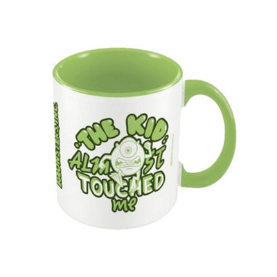  - Monsters Inc The Kid Almost Touched Me Mug White/green (One Size)