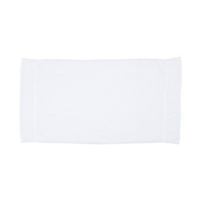 Towel City Luxury Bath Towel White (One Size) from B&Q