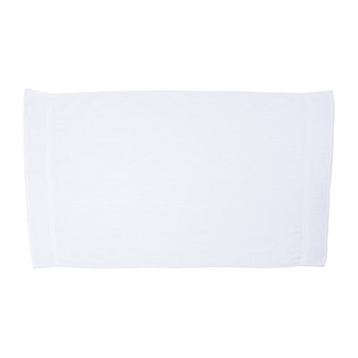  - Towel City Clic Bath Towel White (One Size)