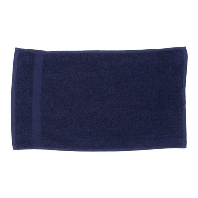 Towel City Luxury Guest Towel Navy (One Size) from B&Q