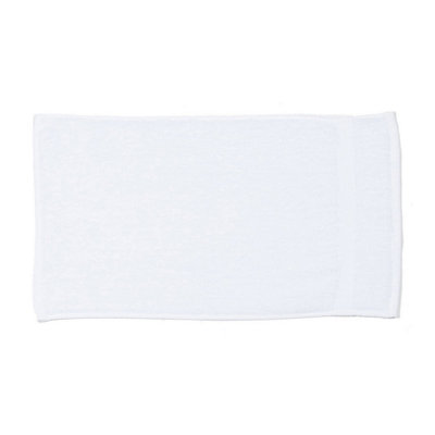 Towel City Luxury Guest Towel White (One Size) from B&Q