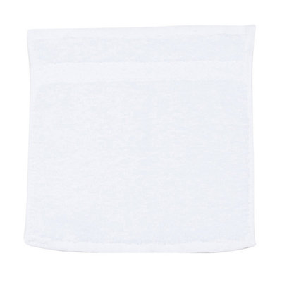 Towel City Unisex White Luxury Face Towel In - Image 3