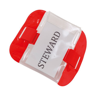 Yoko Unisex Red Id Armband In - Image 3