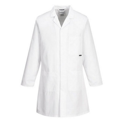 B&Q -  Unisex Adult Lab Coat Quality Product