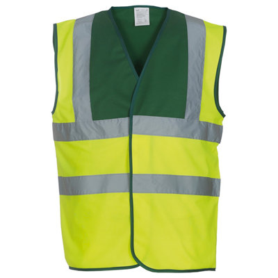 Yoko Unisex Adult Hi-Vis Waistcoat from B&Q