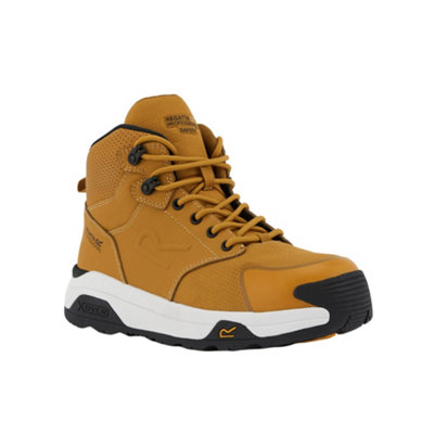  - Regatta Professional Mens Nubuck Safety Boots Honey/white (9 Uk)