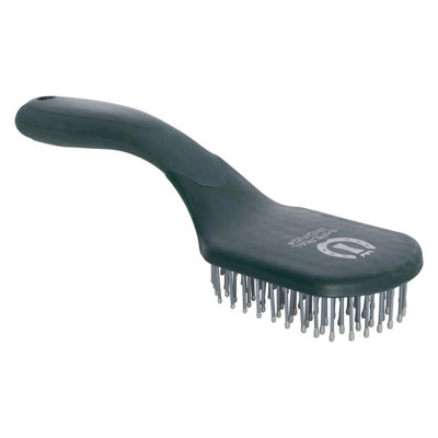 Imperial Riding Irh Boomerang Horse Mane And Tail Brush Forest Green (One Size) from B&Q