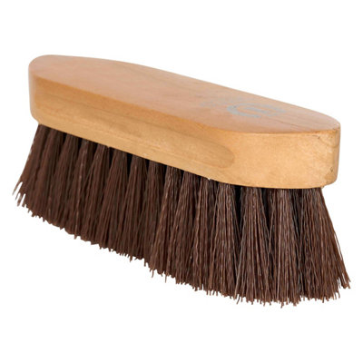 Imperial Riding Wooden Horse Dandy Brush Walnut (One Size) from B&Q