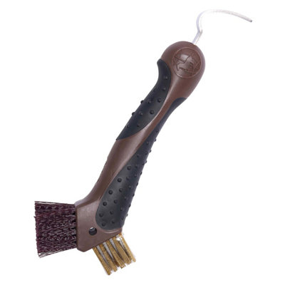 Imperial Riding Irh Horse Hoof Pick & Brush Walnut (One Size) from B&Q