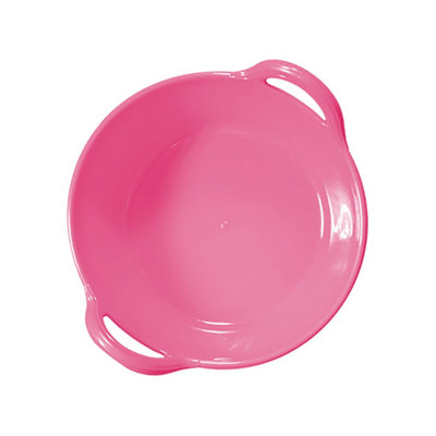 Red Gorilla Plas Feed Skip Pink (S) from B&Q