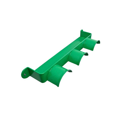 Stubbs Shelfie Bridle Rack Green (One Size) from B&Q