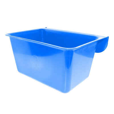 Red Gorilla Plas Feeding Bucket Blue (One Size) from B&Q