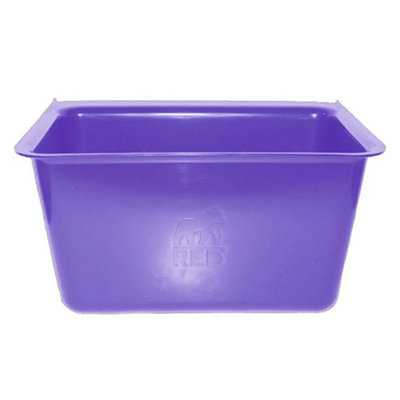 Red Gorilla Plas Feeding Bucket Purple (One Size) from B&Q