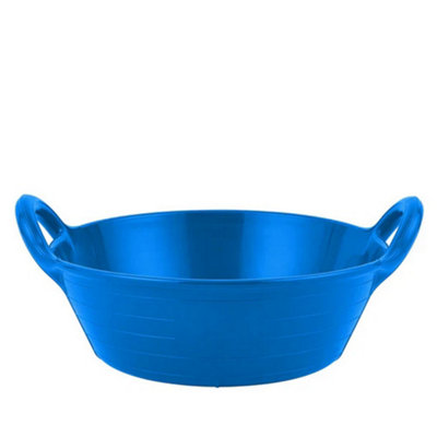 Red Gorilla Plas Feeding Bucket Blue (20L) from B&Q
