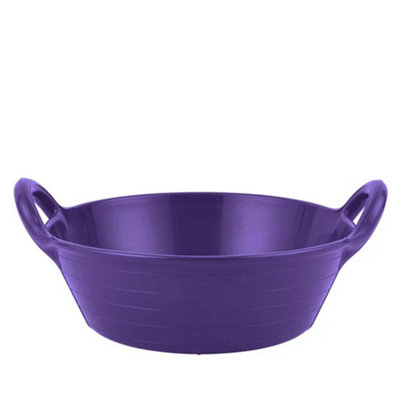 Red Gorilla Plas Feeding Bucket Purple (20L) from B&Q