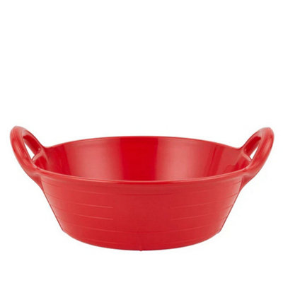 Red Gorilla Plas Feeding Bucket Red (20L) from B&Q