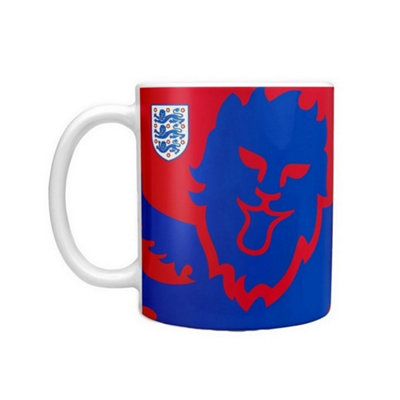 England Fa Slogan Mug Red/blue/white (One Size) from B&Q
