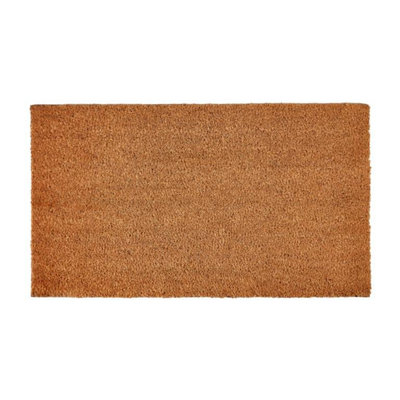  - Groundsman Natural Coco Coir Door Mat Brown (50Cm X 80Cm)