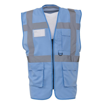 Yoko Unisex Adult Executive Hi-Vis Waistcoat from B&Q