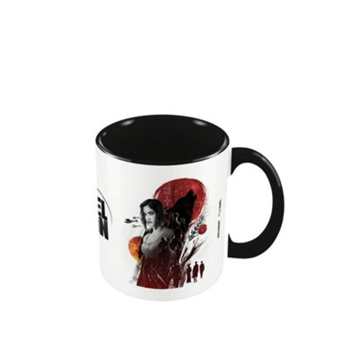 B&Q Rebel Moon Pt2 Inner Two Tone Mug (One Size) White/Black - B&Q
