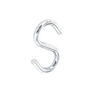 B&Q Securpak Steel Hook (Pack Of 10) Steel (50Mm) Size 10