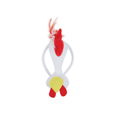 Bristol Novelty Chicken Sounds Mask White/red (One Size) from B&Q