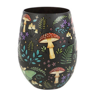 Something Different Dark Forest Printed Stemless Wine Gl Multicoloured (One Size) from B&Q