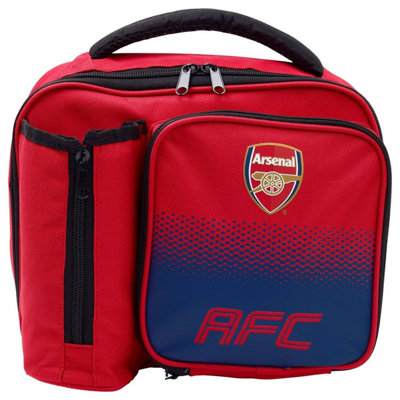 B&Q Red/Blue Nal Fc Dot Fade Lunch Bag (One ) 22Cm